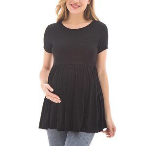*NEW* Bearsland Women's Short Sleeve Maternity Pregnancy T-Shirt - XXL